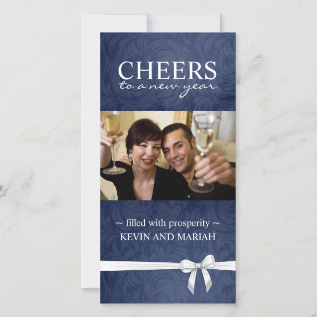 Cartões com fotos anos novos (Frente)