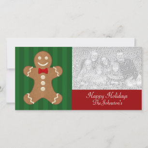 Cartões com fotos de Biscoito de Gingercake Man
