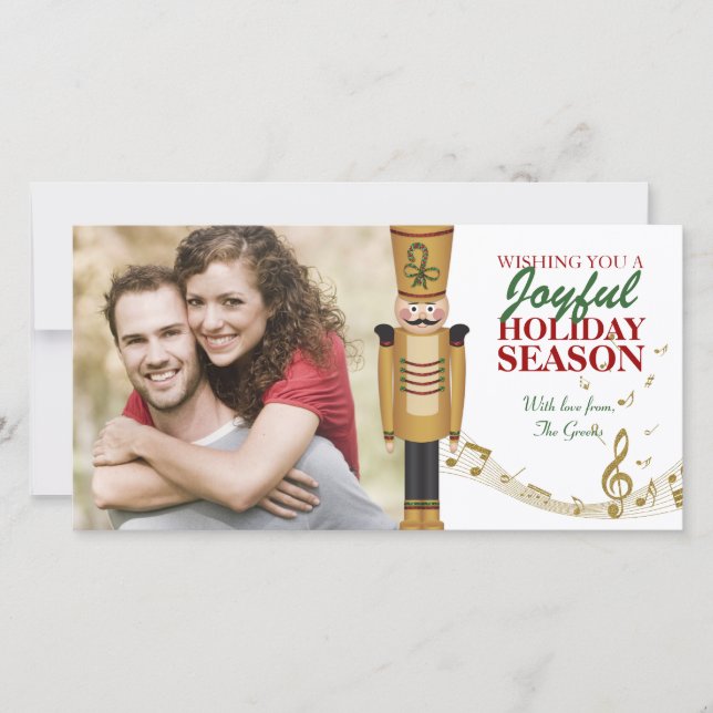 Cartões com fotos de Cartões de natal de Natal do  (Frente)