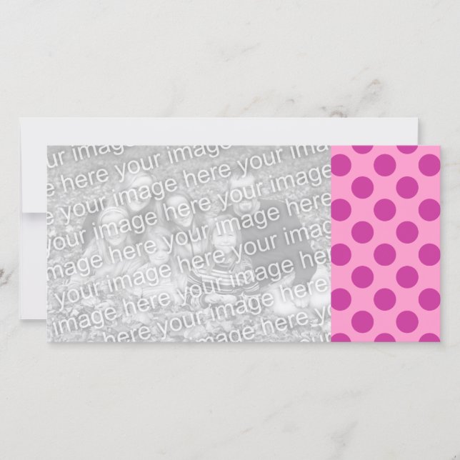 Cartões com fotos rosa (Frente)