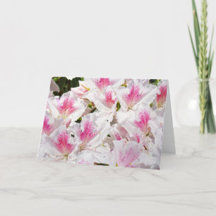 Cartões com saudação Floral Dentro de Vazio Person