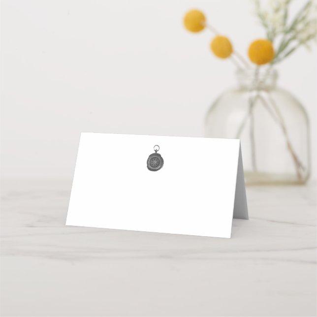 Cartões Compass Wedding Place (Frente)