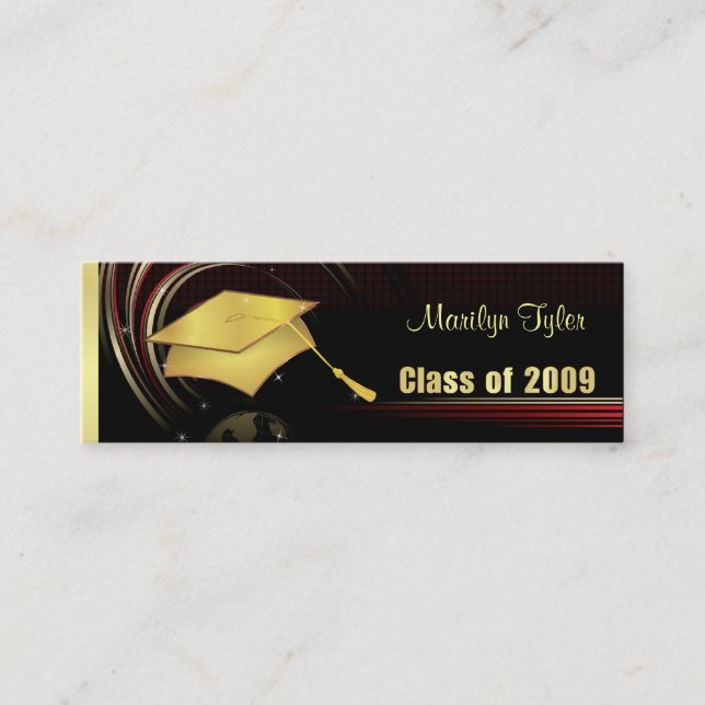 Cartões conhecidos da graduação - classe de 2009 - (Frente)