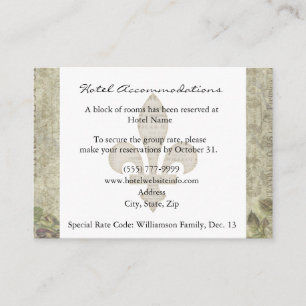 Cartões cor-de-rosa do alojamento em hotel do