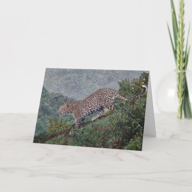 Cartões da arte dos animais selvagens de Combes da (Frente)