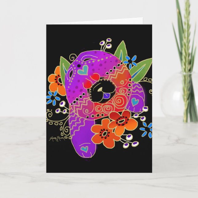 Cartões da comida de BINDI (Frente)