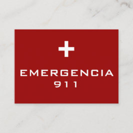 Cartões da emergência