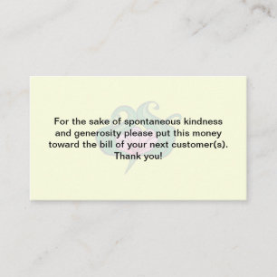 Cartões da generosidade com flor dos desenhos