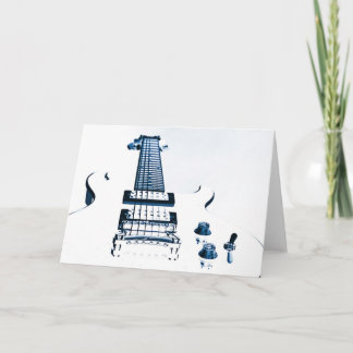 Cartões da imagem da guitarra