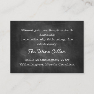 Cartões da inserção da recepção do quadro