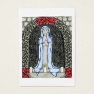 Cartões da oração de Mary da saraiva