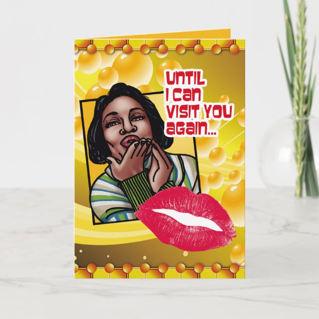 Cartões da prisão - visita outra vez (Frente)