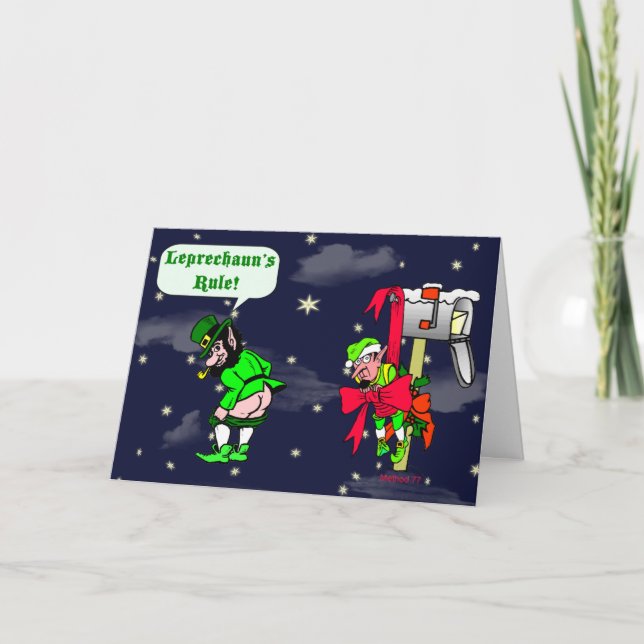 Cartões da regra 11 dos Leprechauns (Frente)