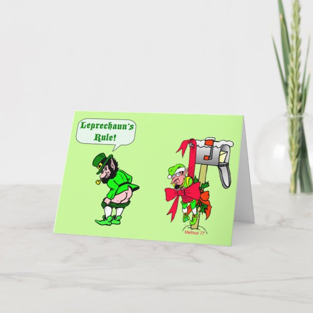 Cartões da regra dos Leprechauns (Frente)