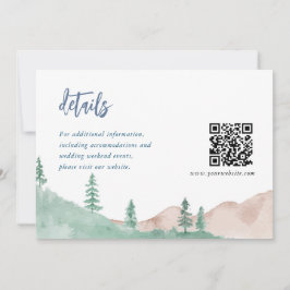 Cartões de abrigo da Floresta Natural da Montanha