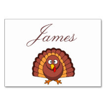 Cartões De Ação De Graças Com A Turquia