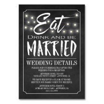 Cartões de acomodação de Recepções de casamento de