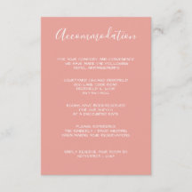 cartões de acomodação Monogram Crest Gold Blush