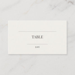 Cartões de Acompanhamento de Casamento Minimalista