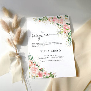 Cartões de Acompanhamento de Recepção de Casamento