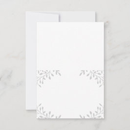 Cartões de Acompanhamento Doblados Casamento Jardi