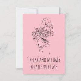 cartões de afirmação de nascimento