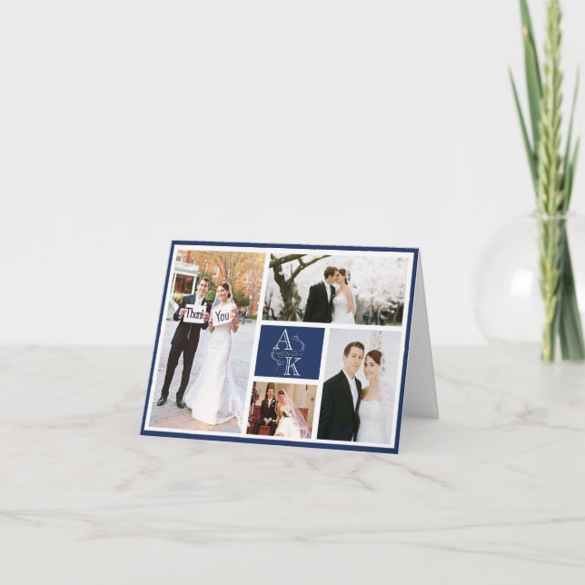 cartões de agradecimento A e K (Frente)