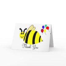 Cartões de Agradecimento de Aniversário do Bebê Ab