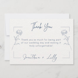 Cartões de Agradecimento de Casamento