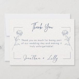 Cartões de Agradecimento de Casamento