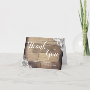 Cartões de Agradecimento de Casamento com Celeiro 
