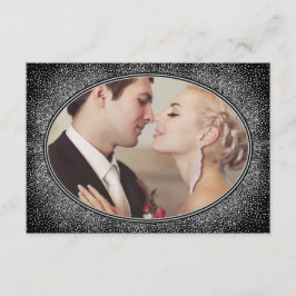 Cartões de Agradecimento de Casamento com Foto Vin