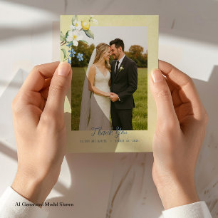 Cartões de Agradecimento de Casamento La Dolce Vit