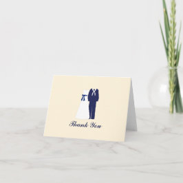 Cartões de Agradecimento de Casamento Militar