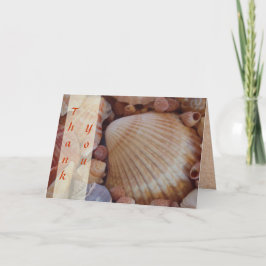 Cartões de Agradecimento de Casamento na Praia