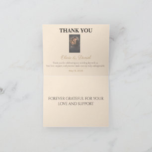 Cartões de Agradecimento de Casamento   Notas de G