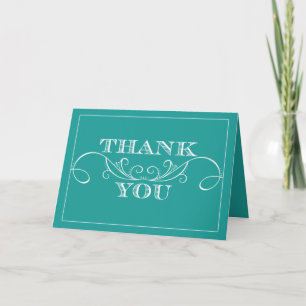 Cartões de Agradecimento de Casamento Redemoinho T