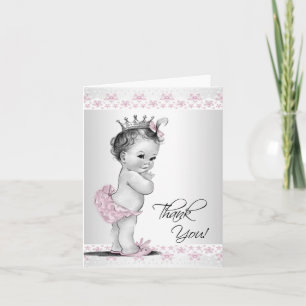 Cartões de Agradecimento de Chuvada de Bebê Prince