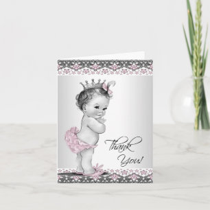 Cartões de Agradecimento de Chuvada de Bebê Prince