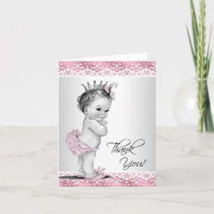 Cartões de Agradecimento de Chuvada de Bebê Prince