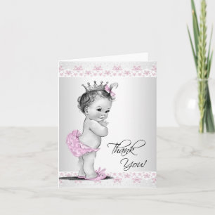 Cartões de Agradecimento de Chuvada de Bebê Prince