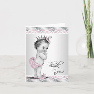 Cartões de Agradecimento de Chuvada de Bebê Prince