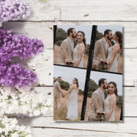 Cartões de Agradecimento de Colagem de Fotos de Ca