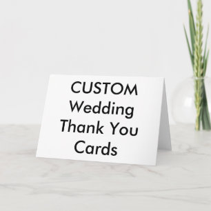 Cartões de Agradecimento de Costume de Casamento 1