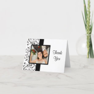 Cartões de Agradecimento de Foto de Casamento Pret