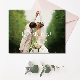 Cartões de Agradecimento de Fotos de Casamento