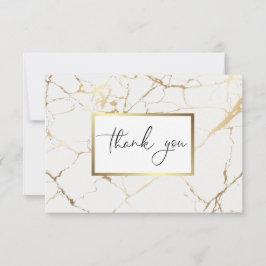 Cartões de Agradecimento de Mármore