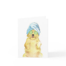 Cartões de Agradecimento de Morkie Poo em Aquarela