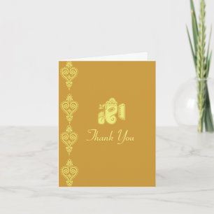 Cartões de Agradecimento do Casamento de Ganesha