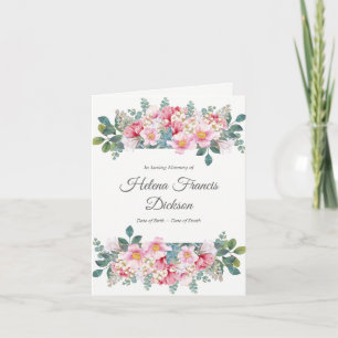 Cartões De Agradecimento Funcional   Jardim de Per